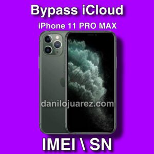 Bypass iCloud iPhone 11 PRO MAX