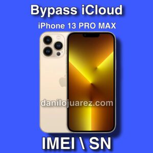 Bypass iCloud iPhone 13 Pro Max